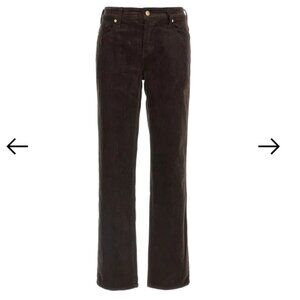 7 for All Mankind Velvet/Corduroy Tall Jeans - Chocolate